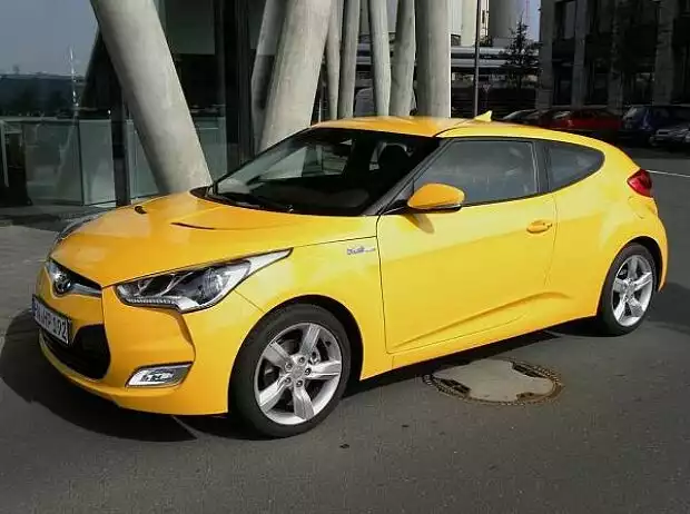 Hyundai Veloster Titel-Bild zur News: Hyundai Veloster