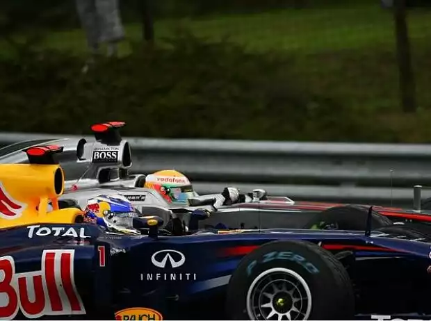 Sebastian Vettel und Lewis Hamilton Titel-Bild zur News: Sebastian Vettel und Lewis Hamilton