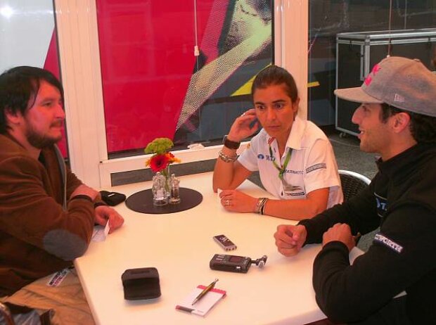 Christian Nimmervoll und Daniel Ricciardo Christian Nimmervoll und Daniel Ricciardo