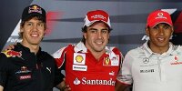 Bild zum Inhalt: Hamilton und Alonso sagen Vettel den Kampf an