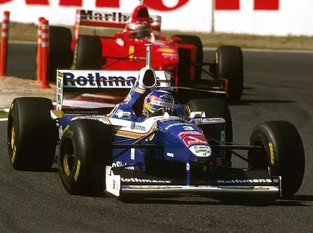 Michael Schumacher jagt Jacques Villeneuve Titel-Bild zur News: Michael Schumacher jagt Jacques Villeneuve