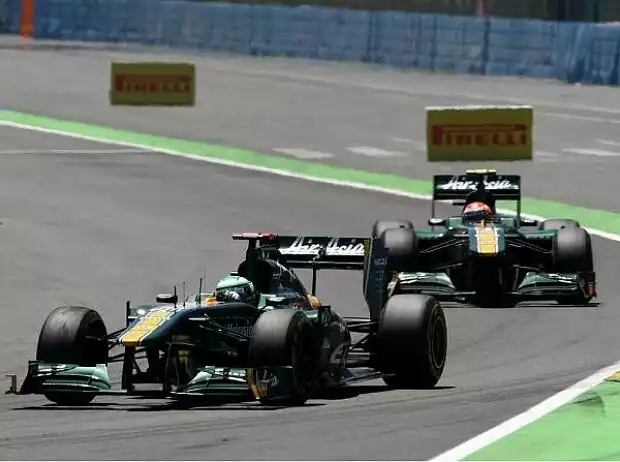 Jarno Trulli, Heikki Kovalainen Titel-Bild zur News: Jarno Trulli, Heikki Kovalainen