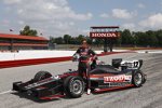 Dan Wheldon vor der ersten Testfahrt mit dem Next-Generation IndyCar