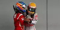Mark Webber, Lewis Hamilton, Fernando Alonso