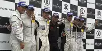 Das Podium am Red-Bull-Ring