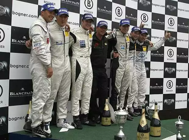 Das Podium am Red-Bull-Ring Titel-Bild zur News: Das Podium am Red-Bull-Ring