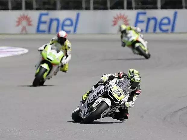 Antonio Elias, Randy de Puniet, Loris Capirossi Titel-Bild zur News: Antonio Elias, Randy de Puniet, Loris Capirossi