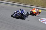  Ben Spies (Yamaha) und Valentino Rossi Ducati 