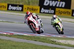 Hector Barbera (Aspar) Randy de Puniet (Pramac) Antonio Elias (LCR) 