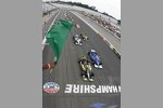 Start zum MoveThatBlock.com Indy 225 mit Dario Franchitti (Ganassi) an der Spitze