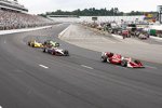 Race Action auf dem New Hampshire Motor Speedway