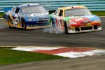 Kyle Busch (Gibbs) vor Brad Keselowski (Penske) 