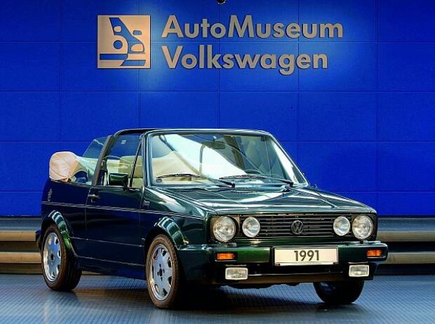 Titel-Bild zur News: Volkswagen Golf Cabriolet "Classicline" (1991)