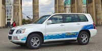 Bild zum Inhalt: Toyota fährt in Berlin Versuche mit Wasserstoff-SUV