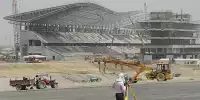 Streckenbau in Noida (Indien)
