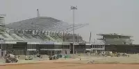 Streckenbau in Noida (Indien)