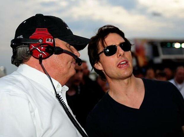 Titel-Bild zur News: Rick Hendrick und Tom Cruise