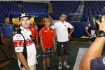 Jorge Lorenzo, Stefan Bradl und Alex Hofmann 