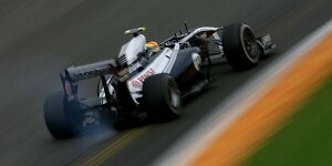 Williams verregnete Weiterentwicklung