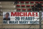 Fan-Banner für Michael Schumacher (Mercedes)