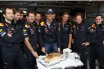 Ein Geburtstagkuchen für Mark Webber (Red Bull) 