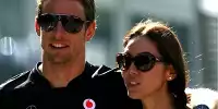 Jenson Button und Jessica Michibata