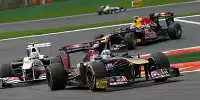 Bild zum Inhalt: Kurzes Vergnügen für Toro Rosso: Doppelausfall