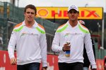 Paul di Resta und Adrian Sutil (Force India) 