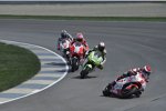 Hector Barbera (Aspar), Randy de Puniet (Pramac), Nicky Hayden (Ducati), Hiroshi Aoyama (Gresini)