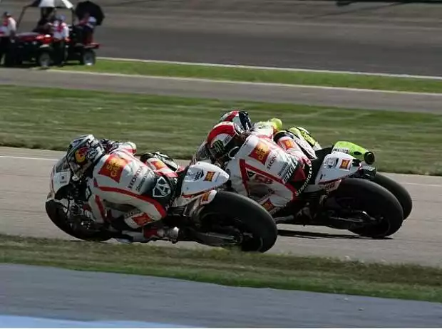 Hiroshi Aoyama, Marco Simoncelli Titel-Bild zur News: Hiroshi Aoyama, Marco Simoncelli