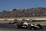 Will Power, Helio Castroneves, Ryan Briscoe - am Start wie im Ziel die Top 3