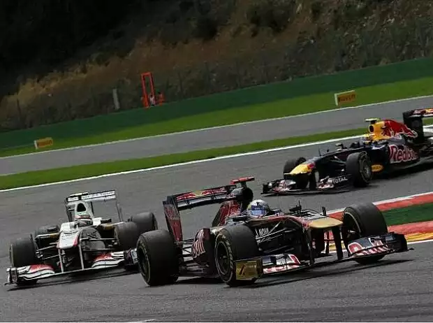 Titel-Bild zur News: Sergio Perez, Sebastien Buemi