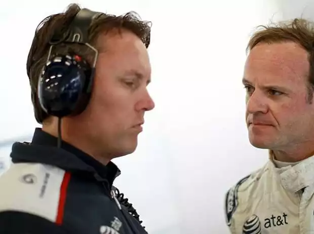 Rubens Barrichello, Sam Michael (Technischer Direktor) Titel-Bild zur News: Rubens Barrichello, Sam Michael (Technischer Direktor)