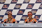 Casey Stoner und Daniel Pedrosa (Honda) 