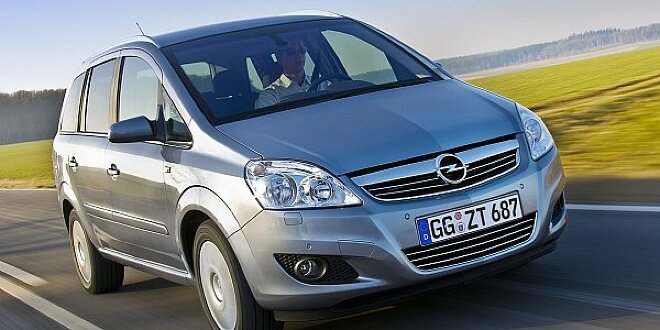 Opel Zafira B bleibt als Family im Programm