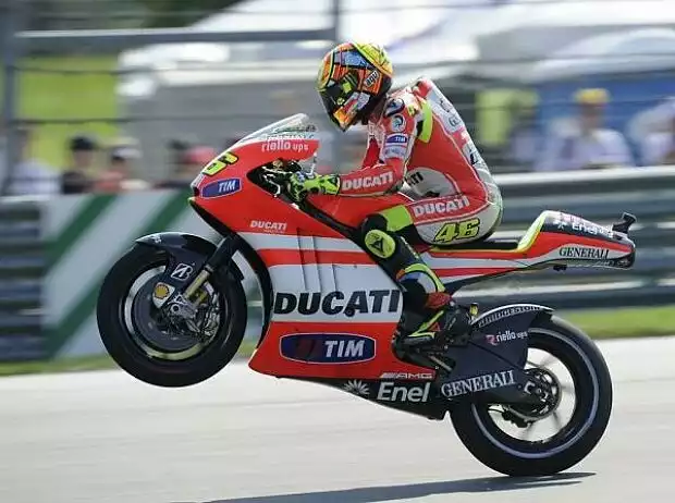 Valentino Rossi Titel-Bild zur News: Valentino Rossi