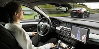 BMW automatisiertes Fahren auf Autobahn