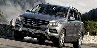 Bild zum Inhalt: Pressepräsentation Mercedes-Benz M-Klasse: Weniger ist mehr