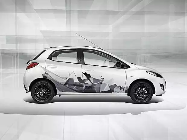 Mazda2 Sondermodell Origami Titel-Bild zur News: Mazda2 Sondermodell Origami