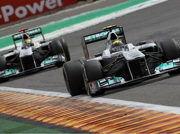 Nico Rosberg, Michael Schumacher