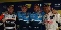Gabriele Tarquini, Yvan Muller, Norbert Michelisz, Robert Huff