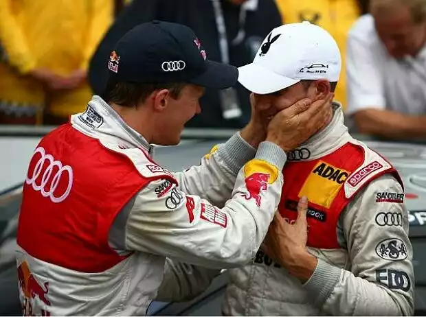 Mattias Ekström und Edoardo Mortara Titel-Bild zur News: Mattias Ekström und Edoardo Mortara
