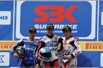 Marco Melandri, Carlos Checa und Noriyuki Haga 