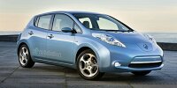 Bild zum Inhalt: Nissan Leaf als Stromlieferant mit Hilfe der Lithiumionen-Batterie