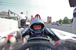 Der zweifache IndyCar-Champion Al Unser Jun. im Doppelsitzer