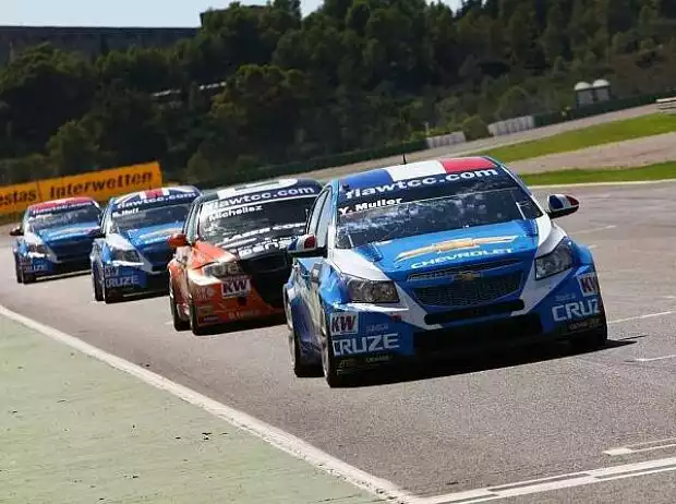 Norbert Michelisz, Yvan Muller Titel-Bild zur News: Norbert Michelisz, Yvan Muller