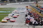 Action in der Pitlane von Atlanta