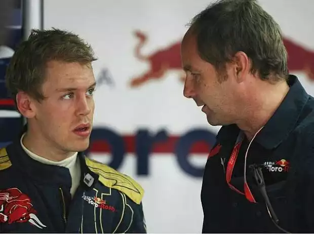 Titel-Bild zur News: Sebastian Vettel, Gerhard Berger