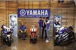 Wayne Rainey, Jorge Lorenzo und Ben Spies (Yamaha)