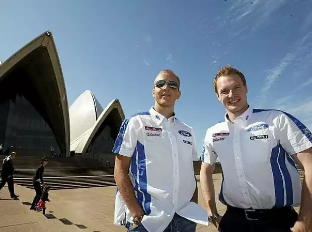 Jari-Matti Latvala, Mikko Hirvonen Titel-Bild zur News: Jari-Matti Latvala, Mikko Hirvonen